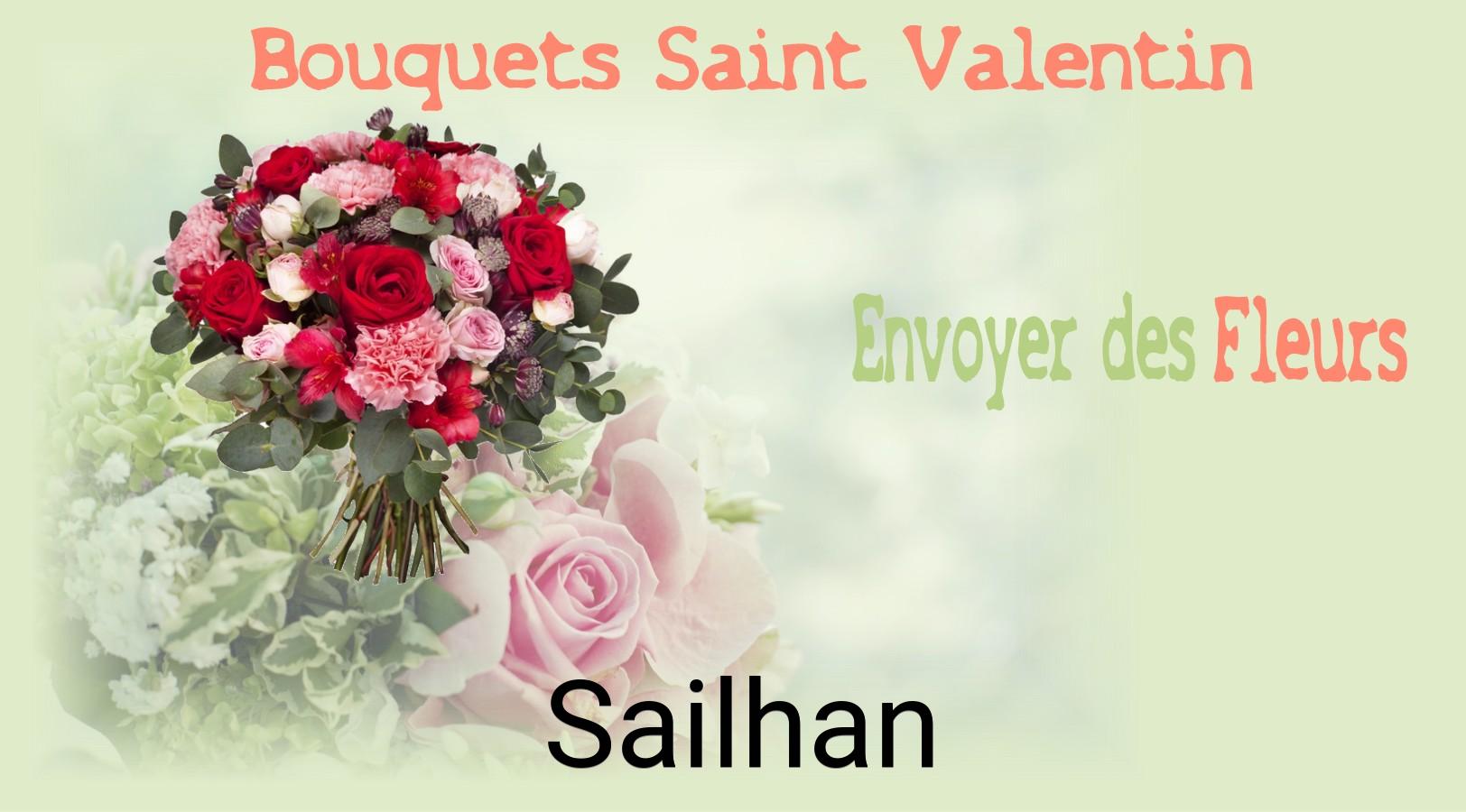 Roses de Saint-Valentin livrées à Sailhan